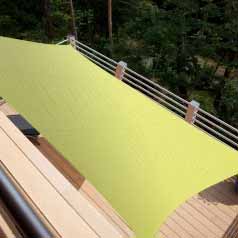 Lona retangular impermevel - verde anis